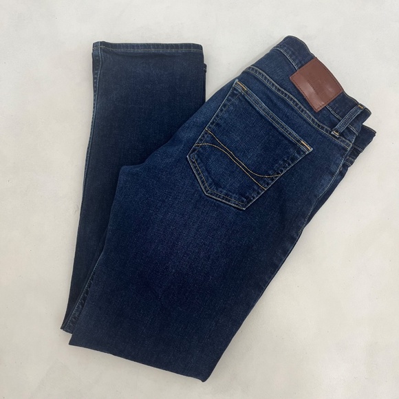 Hollister Epic Flex Straight Leg Jeans Mens 34x32 Blue Denim Mid Rise Slim Fit - Picture 14 of 14